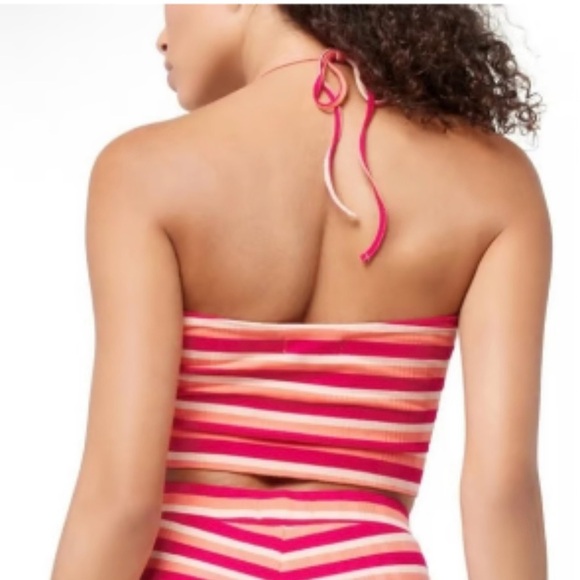 NWT L*Space Paloma Striped Crop Top in Size Small - Picture 4 of 9